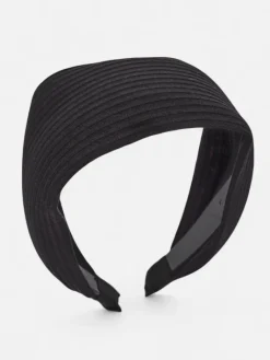 New Gumka do włosów- szeroka, prążkowana Damskie Akcesoria Do Włosów