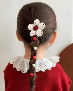 Discount Gumka do włosów sprężynka z kwiatuszkiem Blossom Coil Damskie Dziewczęce|Akcesoria Do Włosów