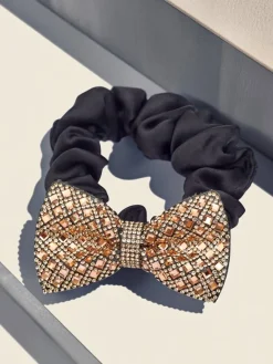 Sale Gumka do włosów z ozdobną kokardką Bellissa Damskie Akcesoria Do Włosów