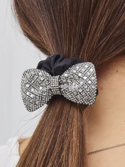 Sale Gumka do włosów z ozdobną kokardką Bellissa Damskie Akcesoria Do Włosów