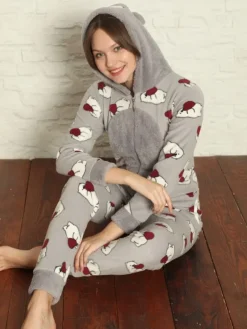 Online Jednoczęściowa piżama damska Piżamy