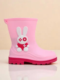 Best Kalosze dziecięce z króliczkiem Bunny Splash Dziewczęce