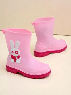 Best Kalosze dziecięce z króliczkiem Bunny Splash Dziewczęce