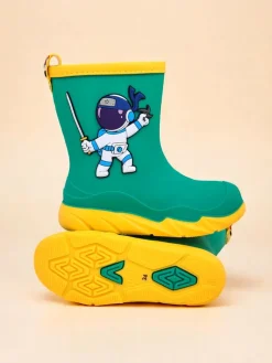 Outlet Kalosze dziecięce z kosmonautą Cosmos Boy Chłopięce