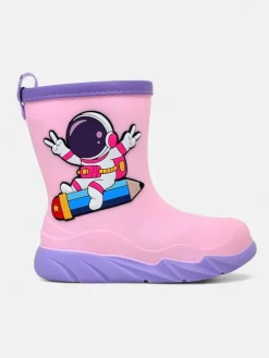 Online Kalosze dziecięce z kosmonautą Cosmos Dziewczęce
