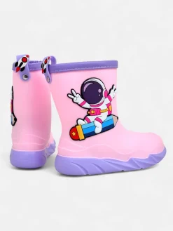 Online Kalosze dziecięce z kosmonautą Cosmos Dziewczęce