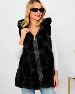 New Kamizelka damska ze sztucznego futerka w kolorze m Kurtki / Marynarki / Płaszcze