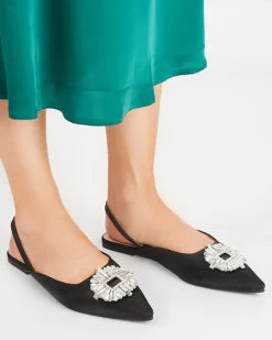 New Klapki a'la baleriny w kolorze m Etalli Klapki Płaskie