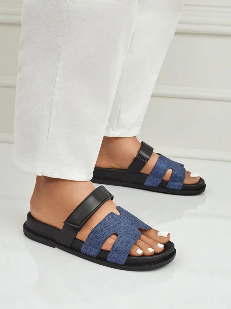 Best Klapki damskie z eko skóry FlexiComfi Klapki Płaskie