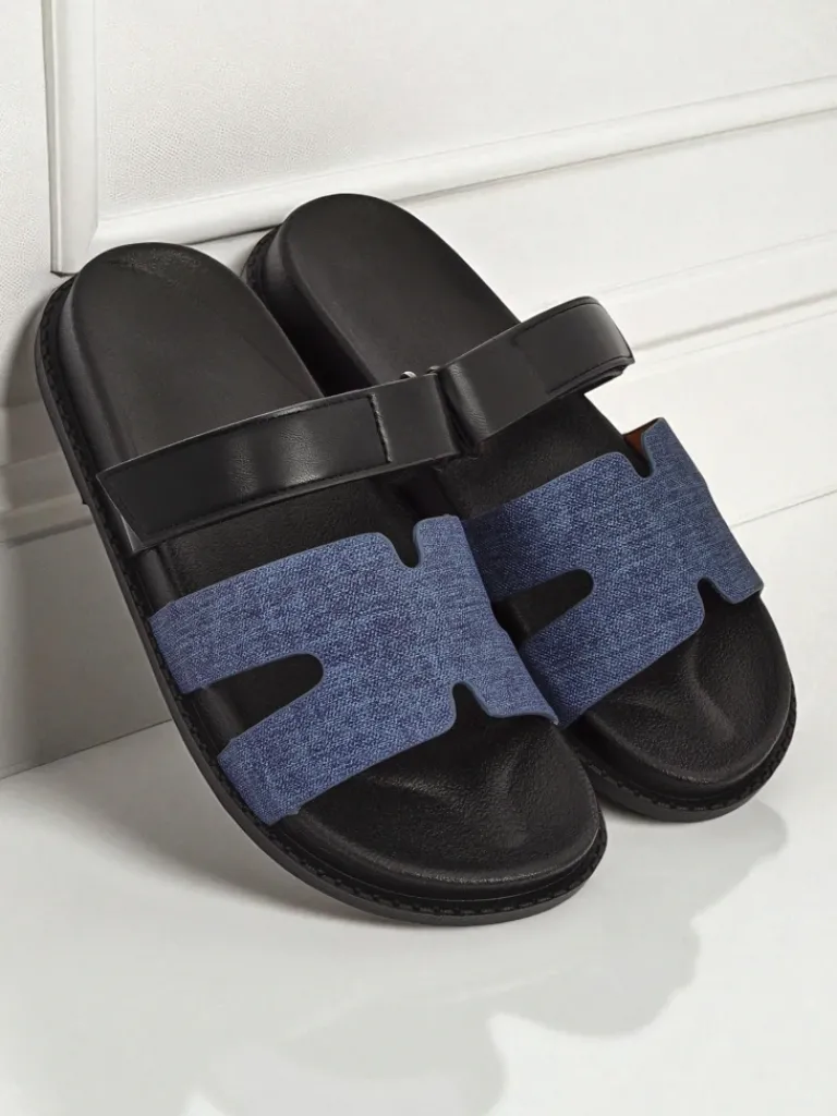 Best Klapki damskie z eko skóry FlexiComfi Klapki Płaskie