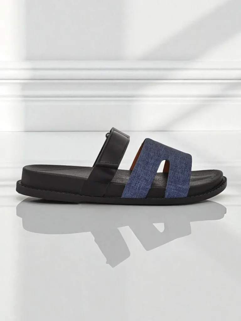 Best Klapki damskie z eko skóry FlexiComfi Klapki Płaskie