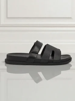 New Klapki damskie z eko skóry FlexiComfi Klapki Płaskie