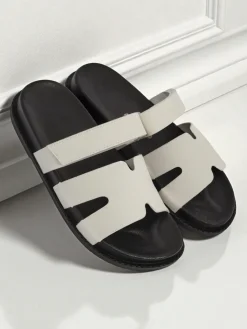 Klapki damskie z eko skóry ReppiFlex Klapki Płaskie