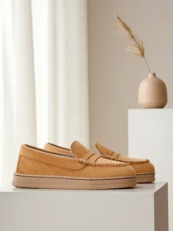 Clearance Klasyczne damskie mokasyny Carollese Mokasyny Na Płaskiej Podeszwie