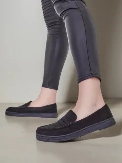 New Klasyczne damskie mokasyny Carollese Mokasyny Na Płaskiej Podeszwie