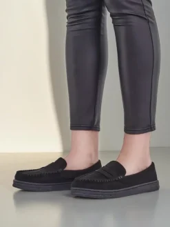 New Klasyczne damskie mokasyny Carollese Mokasyny Na Płaskiej Podeszwie