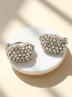 Best Klipsy kolczyki damskie z cyrkoniami Damskie Biżuteria