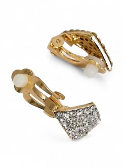 Klipsy kolczyki damskie z cyrkoniami Damskie Biżuteria