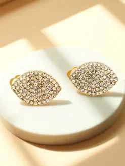 Hot Klipsy kolczyki damskie z cyrkoniami Damskie Biżuteria