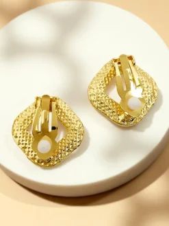 Hot Klipsy kolczyki damskie z perełką Aurelia Perla Damskie Biżuteria