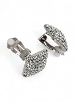 Klipsy kolczyki damskie z cyrkoniami Damskie Biżuteria