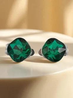 New Klipsy kolczyki damskie z kryształem Damskie Biżuteria