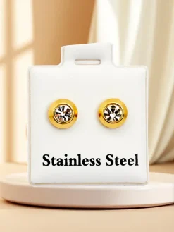 Hot Klipsy kolczyki damskie z cyrkoniami Damskie Biżuteria