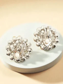 Klipsy kolczyki damskie z cyrkoniami Damskie Biżuteria