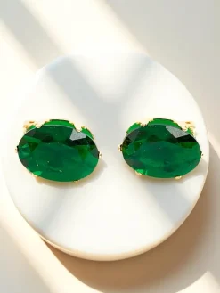 Hot Klipsy kolczyki damskie z kryształem Damskie Biżuteria