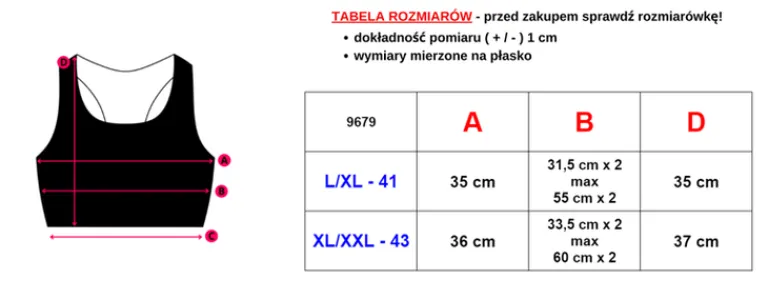 Outlet damski sportowy biustonosz Sportowe