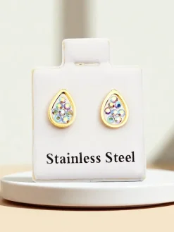 Sale Kolczyki damskie łezki Damskie Biżuteria