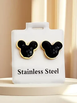 Outlet Kolczyki damskie w kształcie misia Damskie Biżuteria