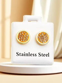 Best Kolczyki damskie kółeczka Damskie Biżuteria