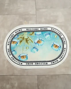 Kolorowy dywanik wycieraczka z kwiatkami 40x60 Dywany|Dekoracje I Ozdoby