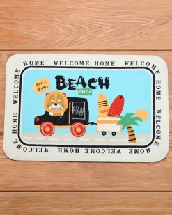 Best Kolorowy dywanik wycieraczka z nadrukiem 40x60 Dywany|Dekoracje I Ozdoby