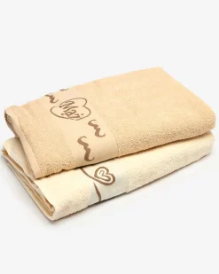 Clearance Komplet 2 bawełnianych ręczników Akcesoria|Ręczniki