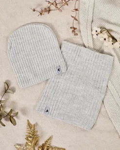 Komplet zimowy uniwersalny- czapka typu beanie z kominem Damskie Czapki|Czapki I Kapelusze