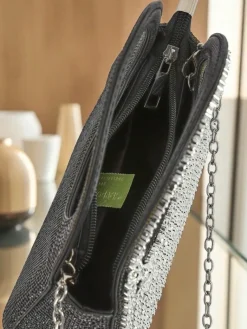 Online Kopertowa torebka damska z cyrkoniami Myra Quill Damskie Małe Torebki