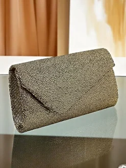 New Kopertowa torebka damska Glam Clutch Damskie Małe Torebki