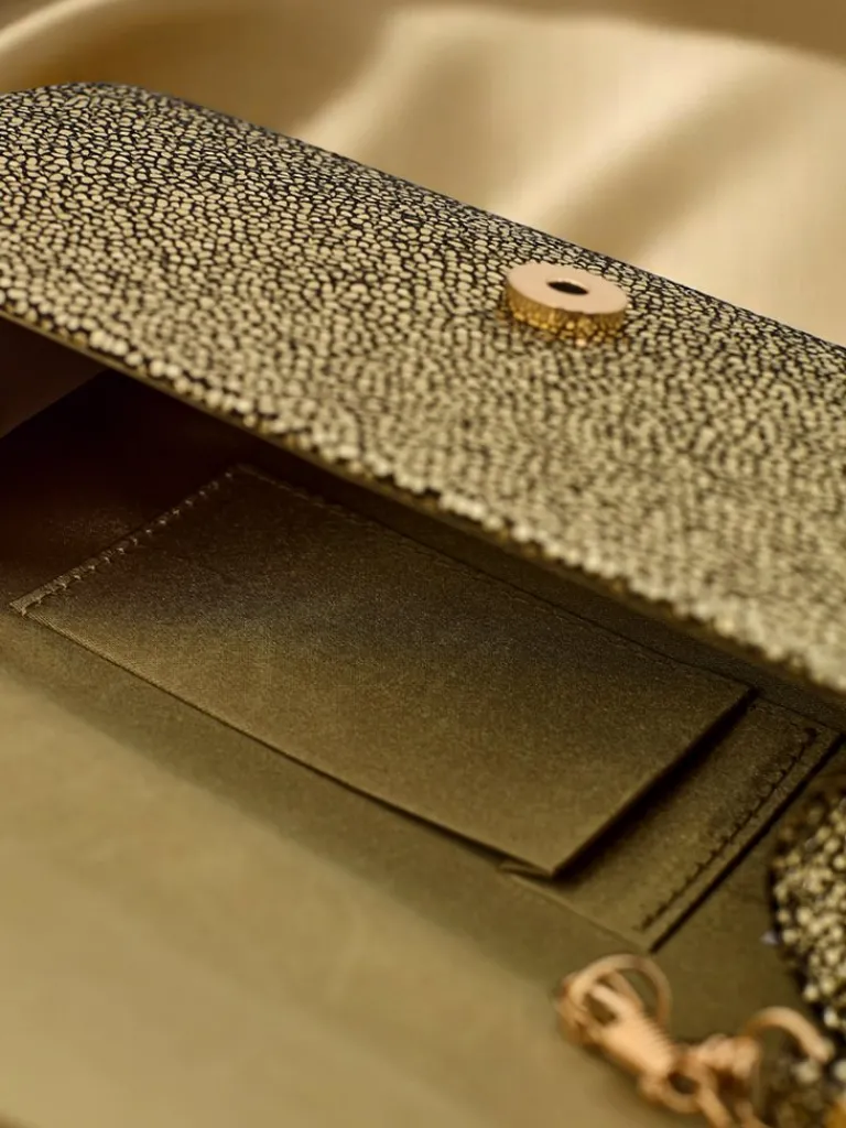 New Kopertowa torebka damska Glam Clutch Damskie Małe Torebki