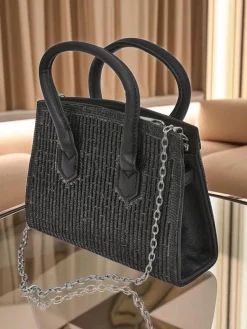 Best Kopertowa torebka damska z cyrkoniami Seren Voux Damskie Małe Torebki