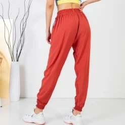 Best owe damskie spodnie haremki Spodnie Materiałowe