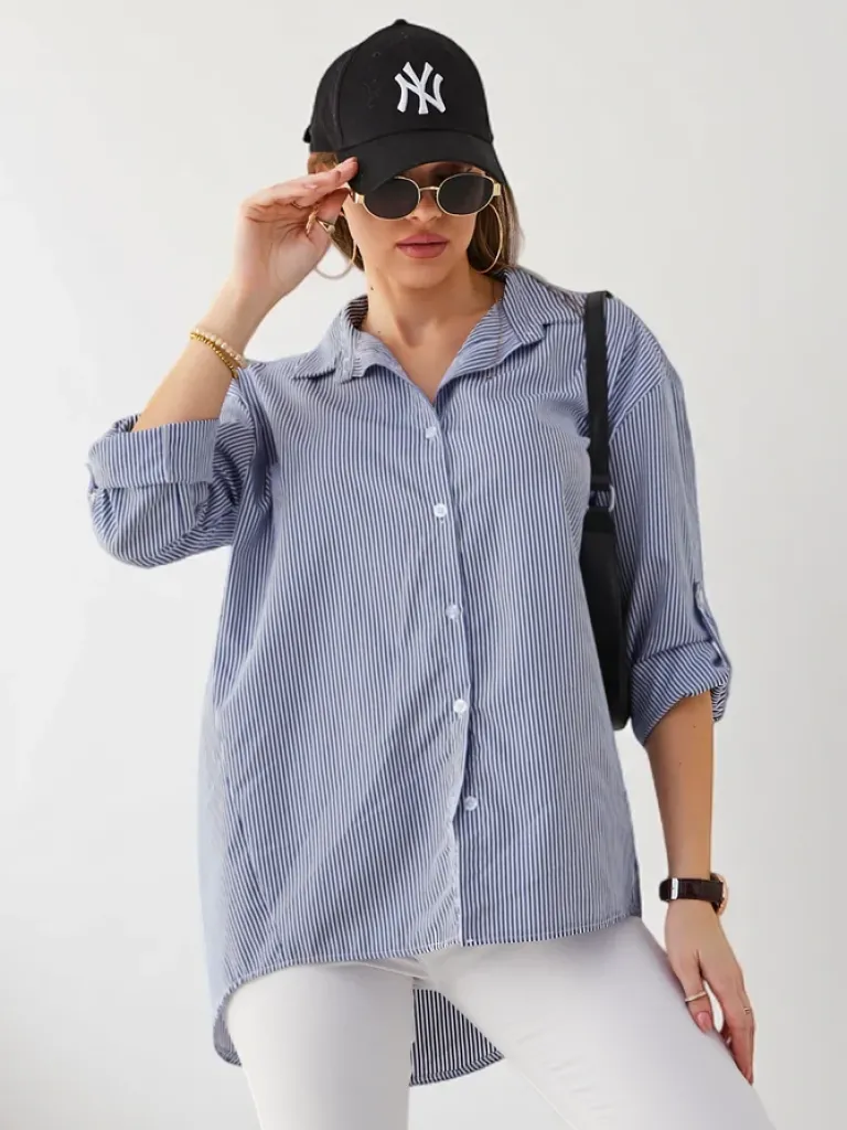 Koszula damska w paski Bluzki / Koszule / Koszulki