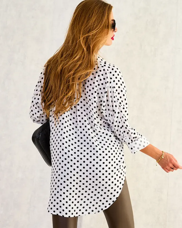 Hot Koszula damska z printem Bluzki / Koszule / Koszulki