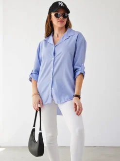 Hot Koszula damska w paski Bluzki / Koszule / Koszulki