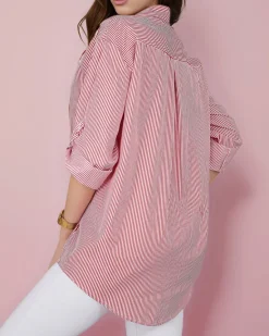 Best Koszula damska w paski Bluzki / Koszule / Koszulki