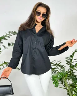 New Koszula damska z kokardą Bluzki / Koszule / Koszulki