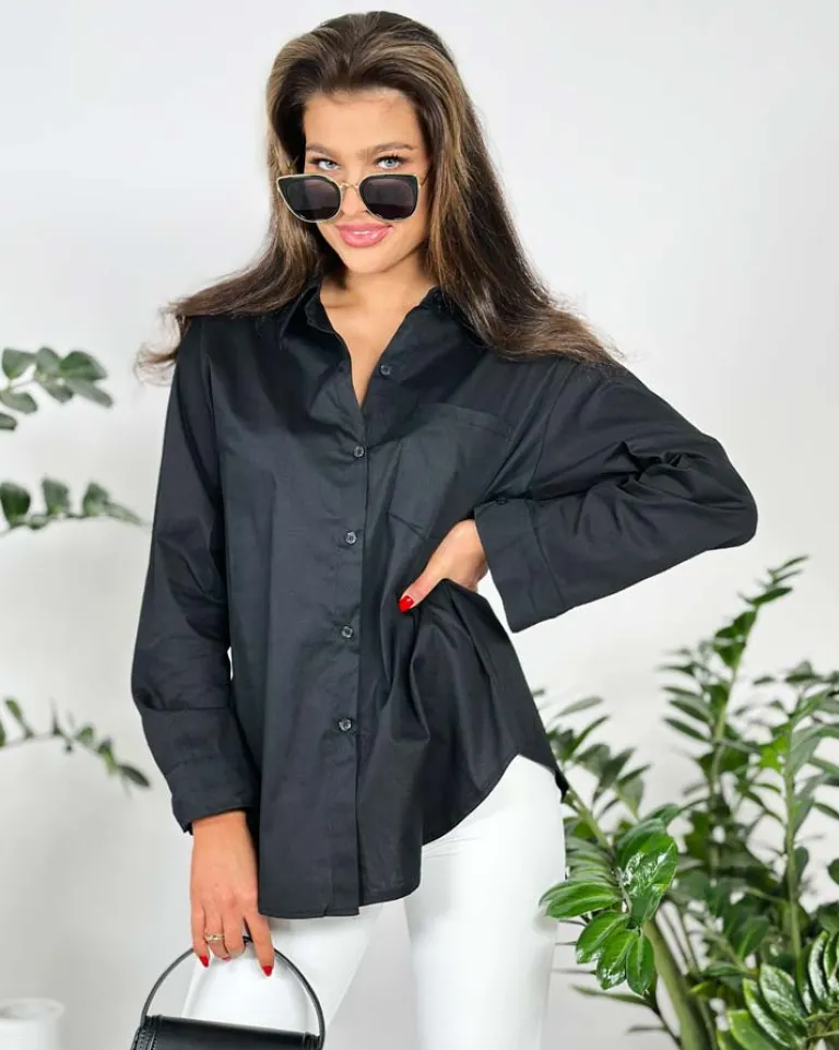 New Koszula damska z kokardą Bluzki / Koszule / Koszulki