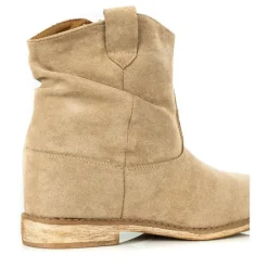 Best Kowbojki na koturnie w kolorze m Brunoki Botki Z Delikatnym Ociepleniem|Kowbojki