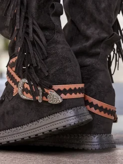 Clearance Kozaki damskie za kolano Eliferse Kozaki Na Obcasie|Kozaki Bez Ocieplenia